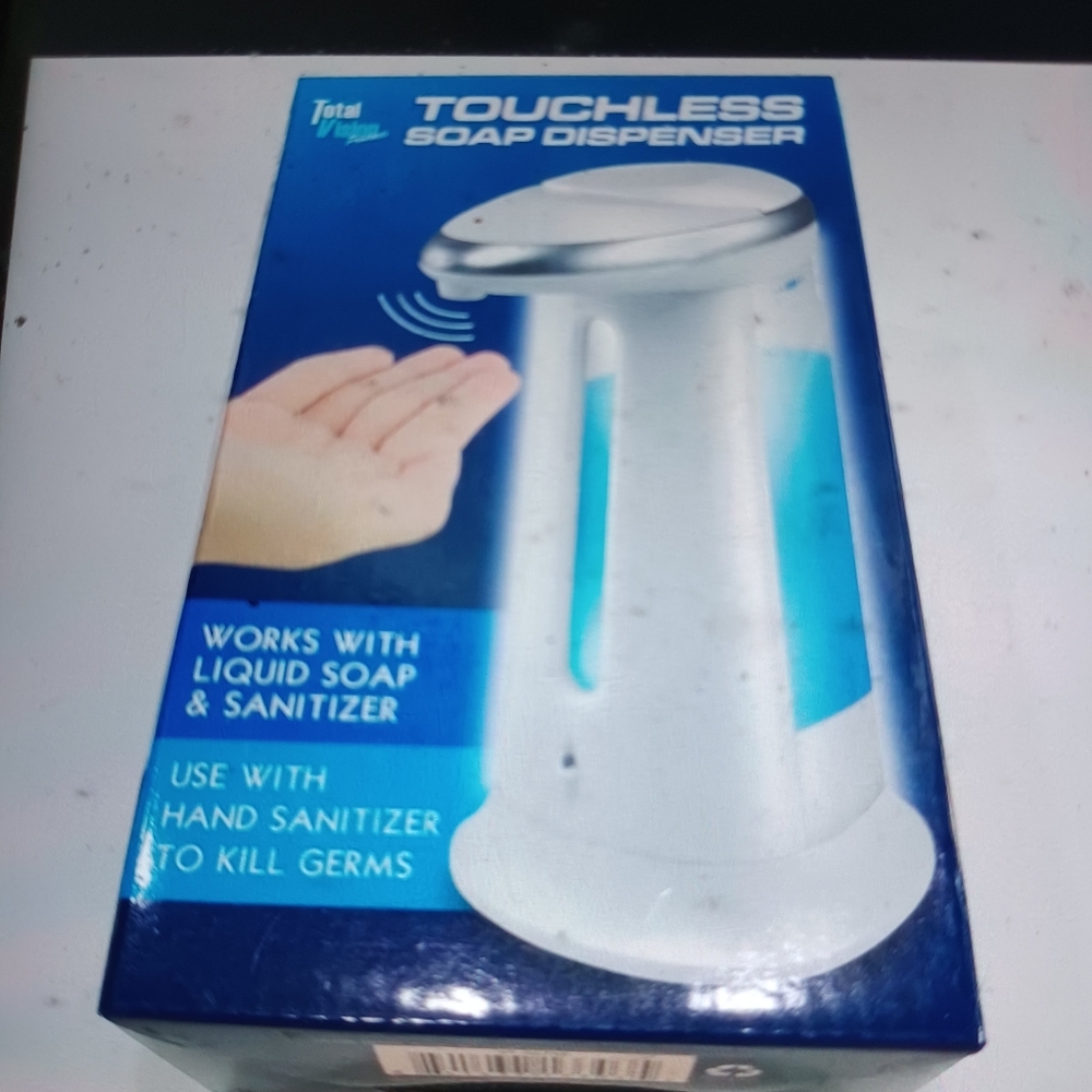 Total Vision Touchless Soap dispenser new